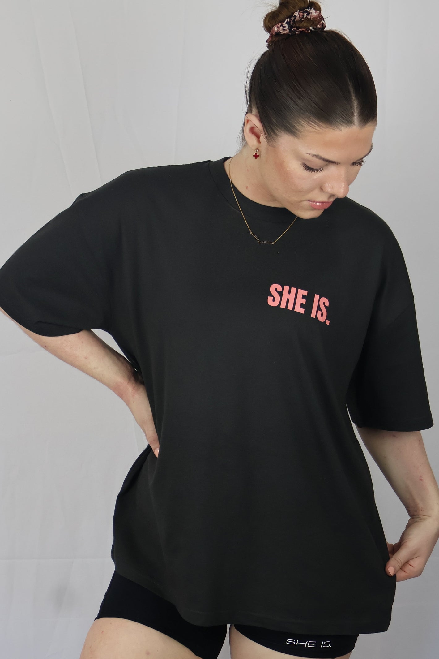 "Strong Definition" Oversized Tee