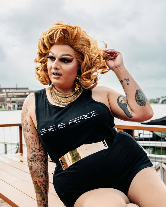SHE IS. FIERCE Tank